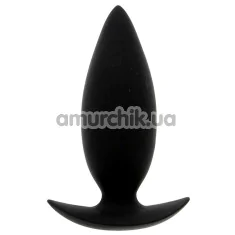 Анальна пробка Bootyful Silicone Unisex Small, чорна - Фото №1