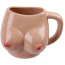Чашка у вигляді грудей Ceramic Mug Boobs, бежева - Фото №3