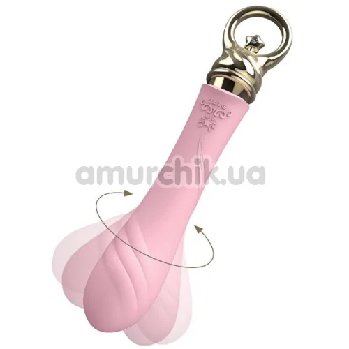 Вибратор с подогревом Zalo Courage Pre-Heating G-spot Massager, розовый