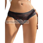 Трусики Star Night Lace Open Panties, чорні - Фото №1