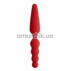 Анальний стимулятор Menz Stuff Dual Probe, червоний - Фото №1