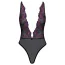 Боди Kissable Embroidery Body, фиолетовое - Фото №3