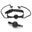 Кляп с зажимами для сосков Whipsmart Diamond Collection Ball Gag & Nipple Clips, черный - Фото №1