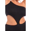 Комбінезон One Shoulder Cropped Catsuit, чорний - Фото №8