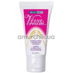 Стимулирующий крем для клитора Swiss Navy Viva Cream, 59 мл - Фото №1