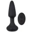 Анальная пробка с вибрацией и ротацией Breakout Pro Smooth Anal Dilator, черная - Фото №1