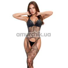 Комбинезон Bodystocking 211053, черный - Фото №1