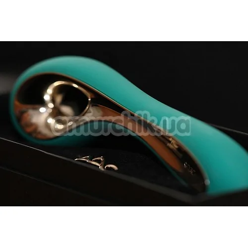 Вибратор Lelo Isla Turquoise Green (Лело Исла), бирюзовый