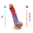 Фаллоимитатор Silexd Supreme Edition Real Skin Model 1 Size 9, телесный - Фото №5