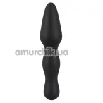 Анальний фалоімітатор Black Velvets Anal Dildo, чорний - Фото №1
