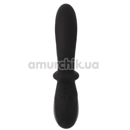 Вибратор с электростимуляцией Fierce Euphoria Eros Electro Sword, черный