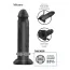 Насадка на пенис Fantasy X-tensions 10 inch Silicone Hollow Extension, черная - Фото №7