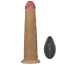 Вибратор с ротацией Dual-Layered Silicone Nature Cock LV410211, телесный - Фото №4