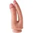 Двойной фаллоимитатор King Cock Dual Density Double Penetrator, телесный - Фото №1