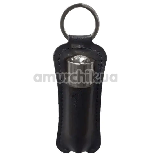 Віброкуля First-Class Bullet With Key Chain Pouch, сіра