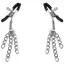 Затискачі для сосків Feral Feelings Nipple Clamps Tassels, чорні