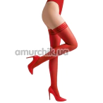 Чулки Gabriella Erotica Calze 644, красные - Фото №1