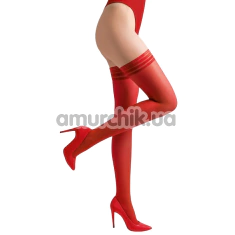 Чулки Gabriella Erotica Calze 644, красные - Фото №1