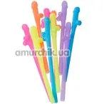 Трубочки для напоїв Dicky Sipping Straws Bunt - різнокольорові, 10 шт - Фото №1