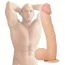 Фалоімітатор Raging Cockstars Jumbo Giant Jim, тілесний - Фото №3