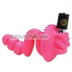 Вибратор Fancy Silicone Bear Hugs, розовый - Фото №1