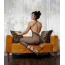 Комбинезон Leg Avenue Crochet Footless Lowback Body, черный - Фото №5