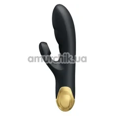 Вибратор Pretty Love Royal Pleasure Vibrator With Sucking Function 014625, черный - Фото №1