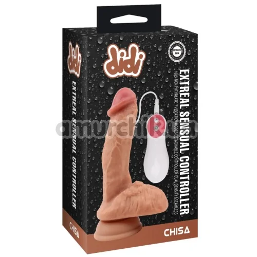 Вібратор Didi Extreal Sensual Controller, тілесний