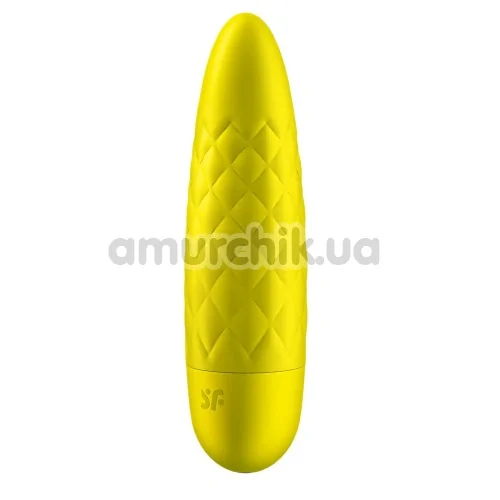Клиторальный вибратор Satisfyer Ultra Power Bullet 5, желтый - Фото №1