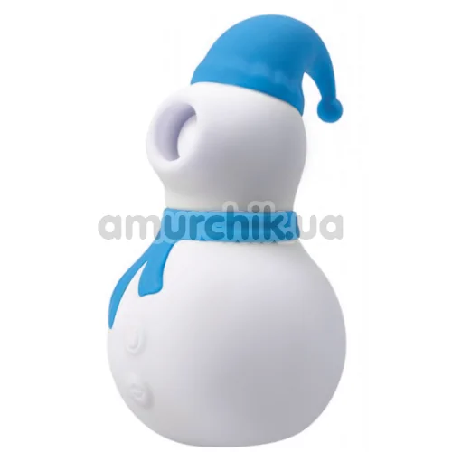 Симулятор орального секса для женщин Basic Luv Theory Snowman, голубой - Фото №1
