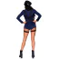 Костюм поліцейської Leg Avenue Handcuff Hottie Cop Costume, синьо-чорний: комбінезон + портупея + головной убір + бейдж + рація + наручники - Фото №2