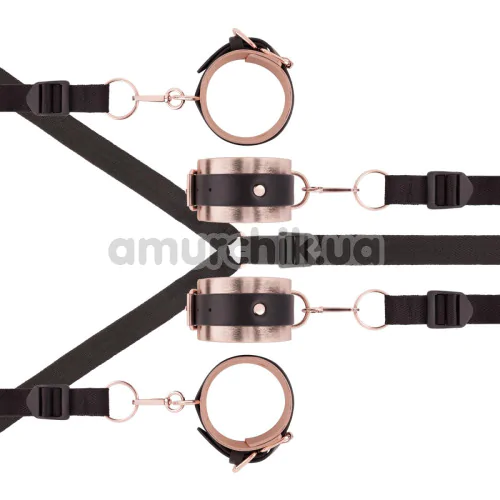 Фиксаторы для рук и ног Rosy Gold Nouveau Under-Mattress Restraint Set, золотые