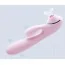 Вибратор с вакуумным стимулятором 2 in 1 Clit Sucker Rabbit Vibrator PL-VR21562, розовый - Фото №5