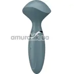 Универсальный вибромассажер Satisfyer Mini Wand-er, серый - Фото №1