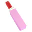 Клиторальный вибратор Xocoon Sealed With A Kiss Lipstick Vibe, красно-розовый - Фото №3