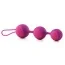 Вагинальные шарики Key Stella III Graduated Kegel Ball Set, розовые - Фото №2