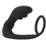 Вибростимулятор простаты с эрекционным кольцом Master Series Prostatic Play Cock Ring Vibrating Prostate, черный - Фото №3