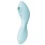 Симулятор орального сексу для жінок з вібрацією Satisfyer Curvy Trinity 5+, блакитний - Фото №3