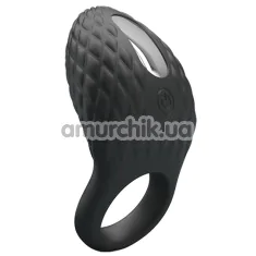 Віброкільце для члена Pretty Love Heloise, чорне - Фото №1