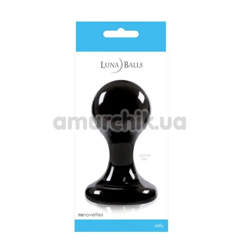 Анальная пробка Luna Balls Big, черная