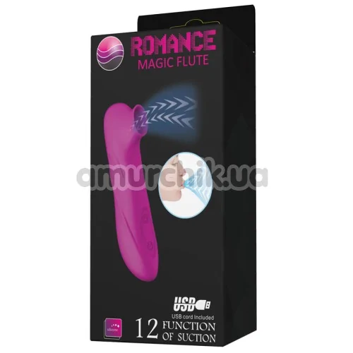 Симулятор орального сексу для жінок Romance Magic Flute, фіолетовий