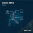 Эрекционное кольцо для члена Boners Cock Ring, синее - Фото №9