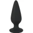 Анальна пробка Black Velvets Heavy Plug Large, чорна - Фото №1