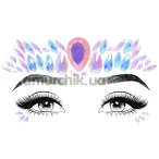 Прикраса для обличчя Leg Avenue Freesia Jewels Sticker, мультикольорова - Фото №1