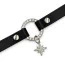 Нашийник DS Fetish Starlight Collar, чорний - Фото №4