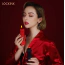Набор из 2 свечей и скребка Lockink Fetish Drip Candles Set of 2, красно-черный - Фото №3