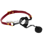 Кляп Taboom Kinky Gag with Plug, червоний - Фото №1