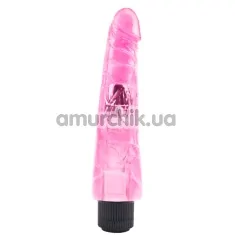 Вібратор Hi-Rubber 8.8 Inch Dildo, рожевий - Фото №1