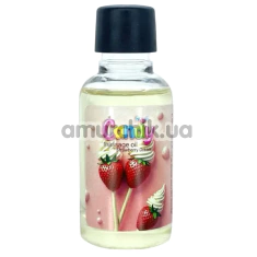 Массажное масло Candy Massage Oil Strawberry Dream - клубника со сливками, 50 мл - Фото №1