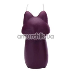 Свеча Roomfun Fox Sex Candle - черная смородина, темно-фиолетовая - Фото №1